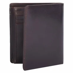 Best Maître Birkheim Friedolf Geldbörse RFID Schutz Leder 10 cm darkbrown