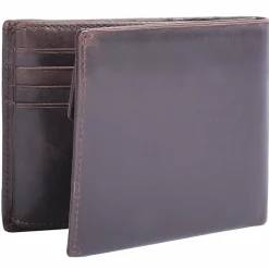 Maître Herrengeldbörsen Querformat<Birkheim Gandolf Geldbörse RFID Schutz Leder 12.5 cm darkbrown