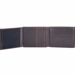 Maître Herrengeldbörsen Querformat<Birkheim Gandolf Geldbörse RFID Schutz Leder 12.5 cm darkbrown