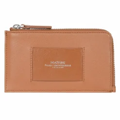 New Maître Ellern Kreditkartenetui RFID Schutz Leder 13 cm cognac