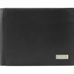 Maître Damengeldbörsen Querformat<Fusto Geldbörse Leder 12,5 cm schwarz