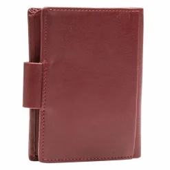 Maître Damengeldbörsen Hochformat<Henau Dawina Geldbörse RFID Schutz Leder 9.5 cm red