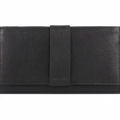 Maître Damengeldbörsen Querformat<Kirschroth Diedburg Geldbörse RFID Schutz Leder 18.5 cm black