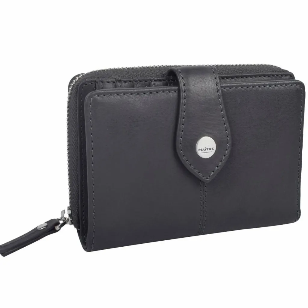 Damen Maître Lemberg Diethilde Geldbörse RFID Schutz Leder 13 cm