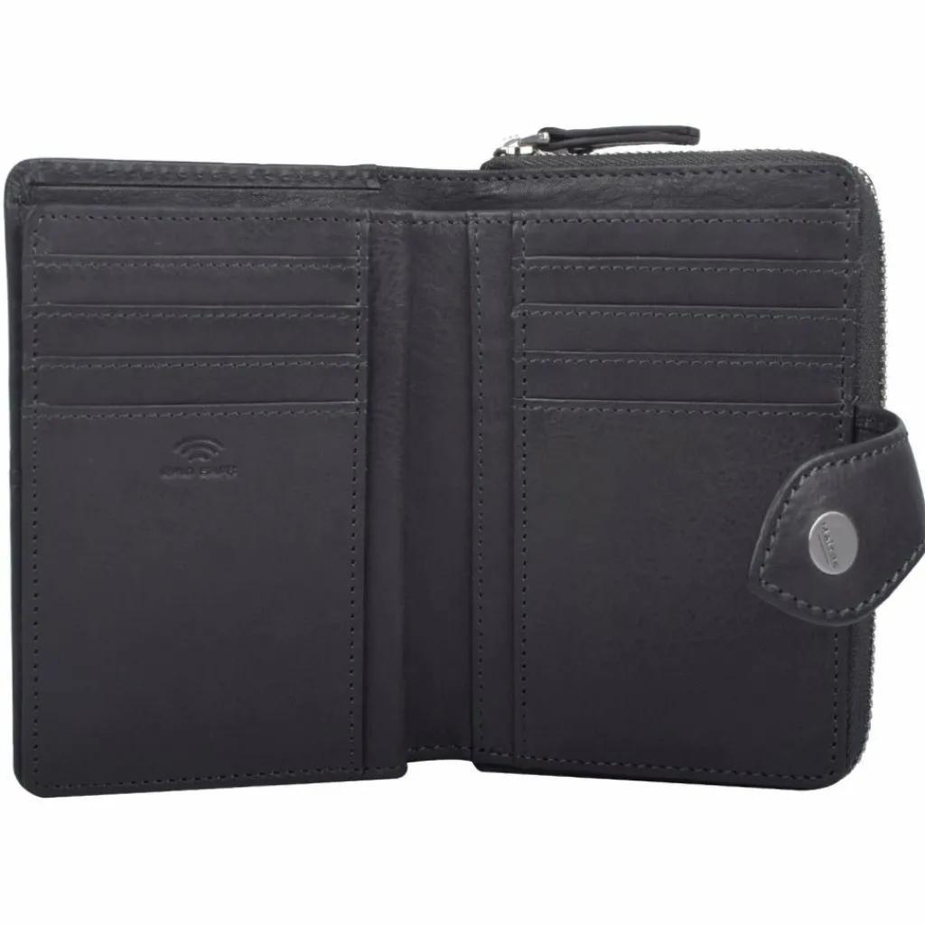 Damen Maître Lemberg Diethilde Geldbörse RFID Schutz Leder 13 cm