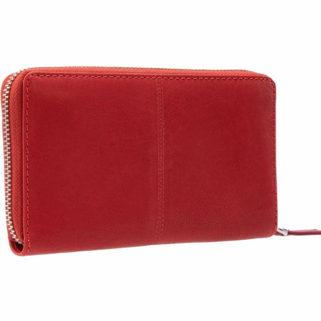 Maître Damengeldbörsen Querformat<Lemberg Dietrun Geldbörse RFID Schutz Leder 17 cm red