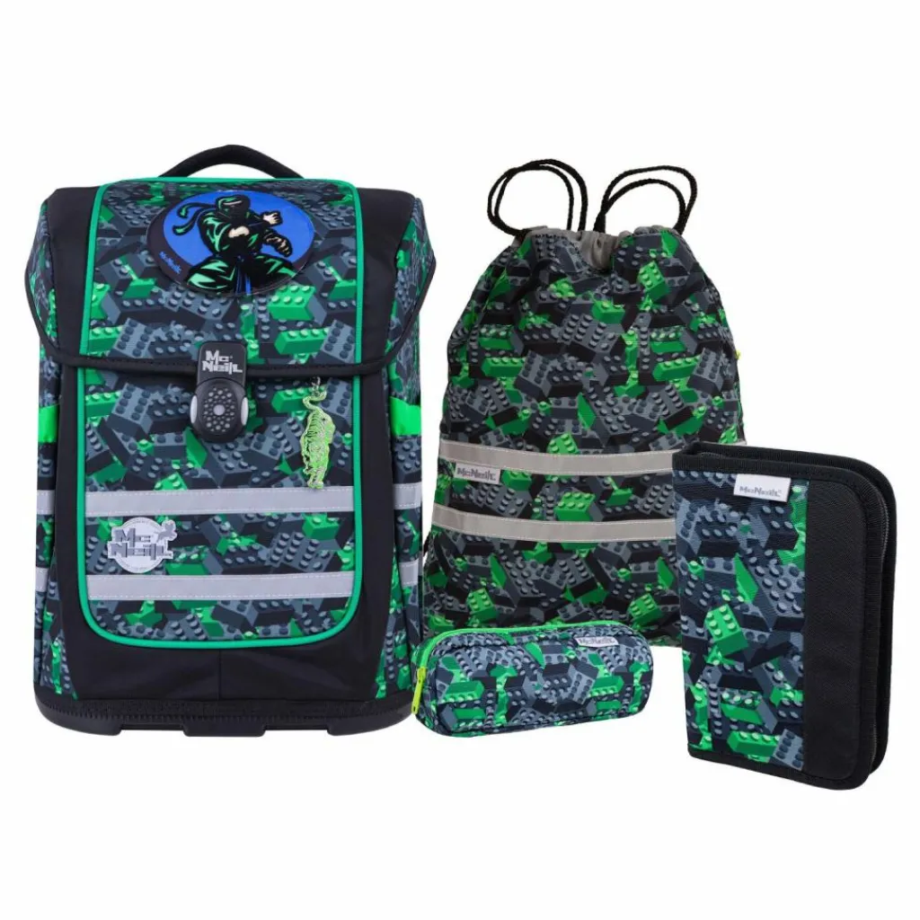 McNeill Schulranzen & Sets<Ergo Compacto Schulranzen-Set 5-teilig Kids from the block