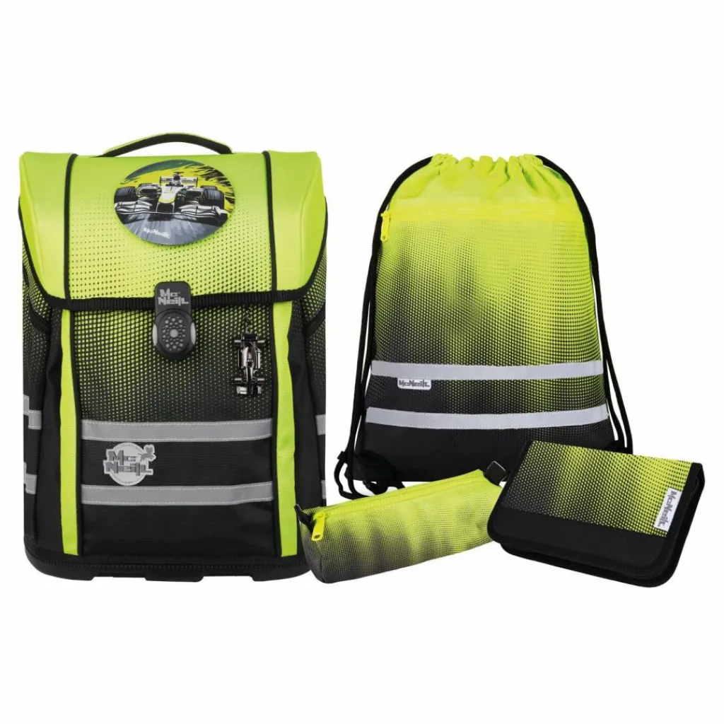 Best McNeill Perfecto Schulranzen-Set 5-teilig Gradient Lemon