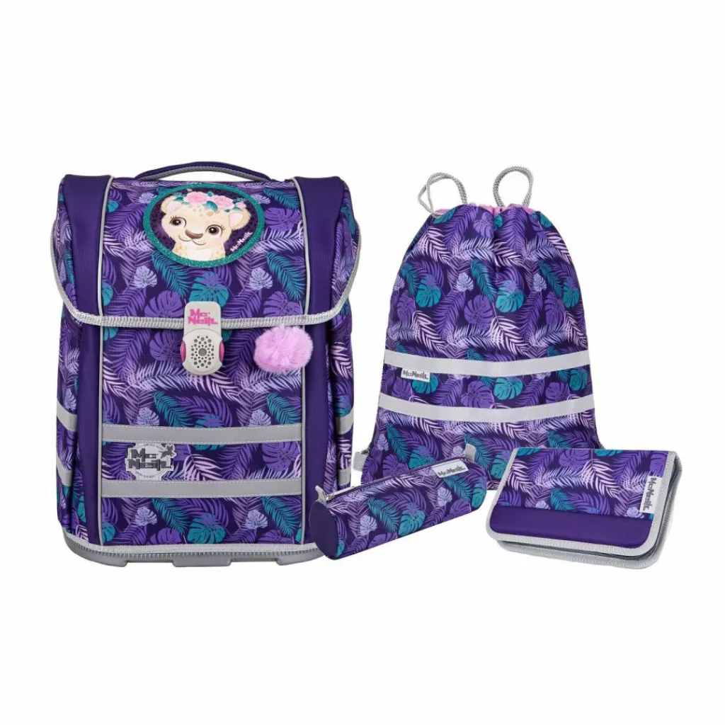 McNeill Schulranzen & Sets<Perfecto Schulranzen-Set 5-teilig Dschungel