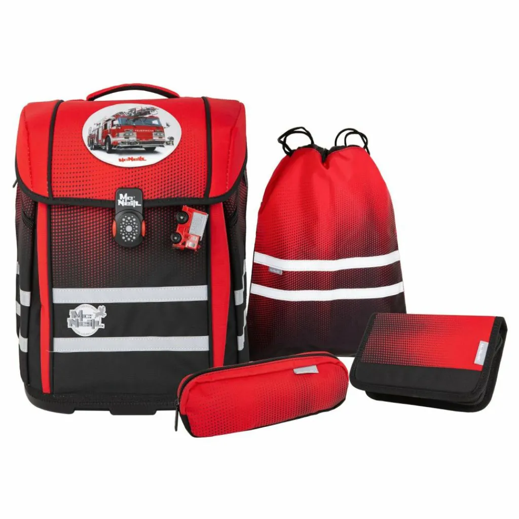 McNeill Schulranzen & Sets<Perfecto Schulranzen-Set 5-teilig Gradient Red