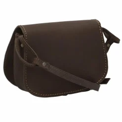 Mika Umhängetaschen<Bonny Umhängetasche Leder 23 cm dunkelbraun