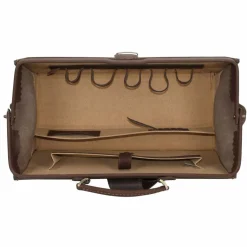 Clearance Mika Doktorkoffer Leder 43 cm dunkelbraun