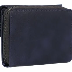 Best Mika Geldbörse Leder 12,5 cm blau