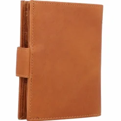 Mika Herrengeldbörsen Hochformat<Geldbörse Leder 10 cm cognac