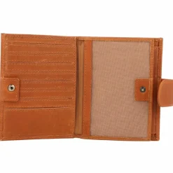 Mika Herrengeldbörsen Hochformat<Geldbörse Leder 10 cm cognac