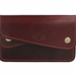 Discount Mika Geldbörse Leder 14,5 cm braun