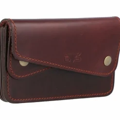 Discount Mika Geldbörse Leder 14,5 cm braun