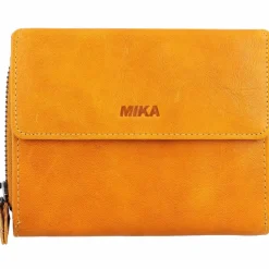 Best Mika Geldbörse Leder 13 cm gelb