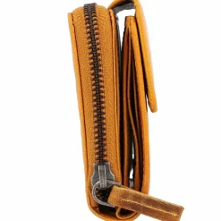 Best Mika Geldbörse Leder 13 cm gelb