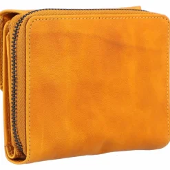 Best Mika Geldbörse Leder 13 cm gelb