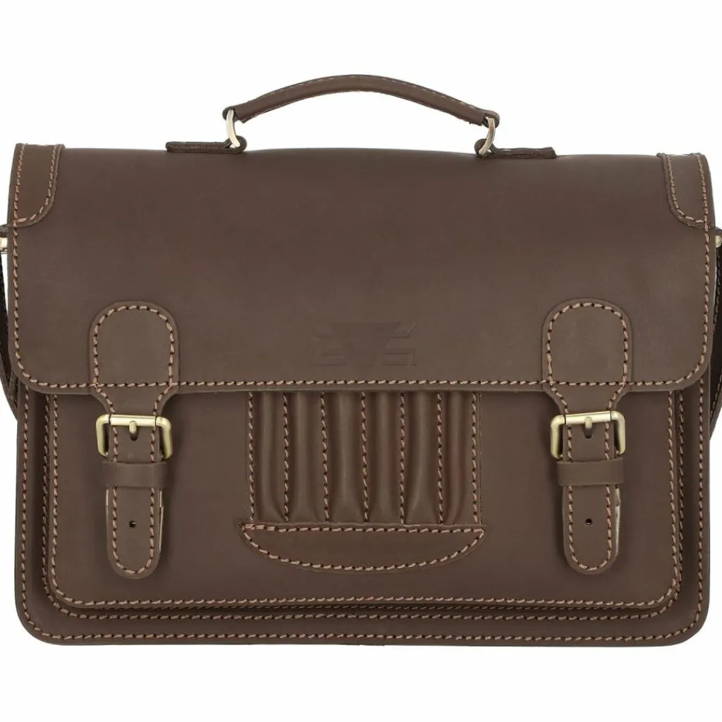 Mika Aktentaschen<Reed Aktentasche Leder 39 cm dunkelbraun matt