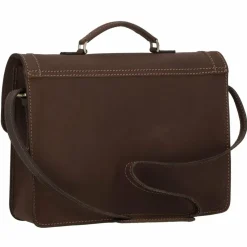 Mika Aktentaschen<Robbert Aktentasche Leder 41 cm dunkelbraun
