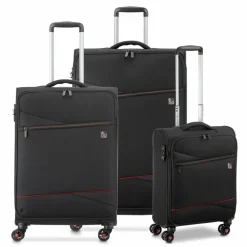 MODO by Roncato Koffersets Als Weichgepäck|Koffersets 3-Teilig<Eclipse 2.0 4 Rollen Kofferset 3-teilig black