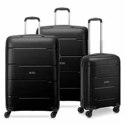 MODO by Roncato Koffersets Als Hartgepäck|Koffersets 3-Teilig<Galaxy 4 Rollen Kofferset 3-teilig black