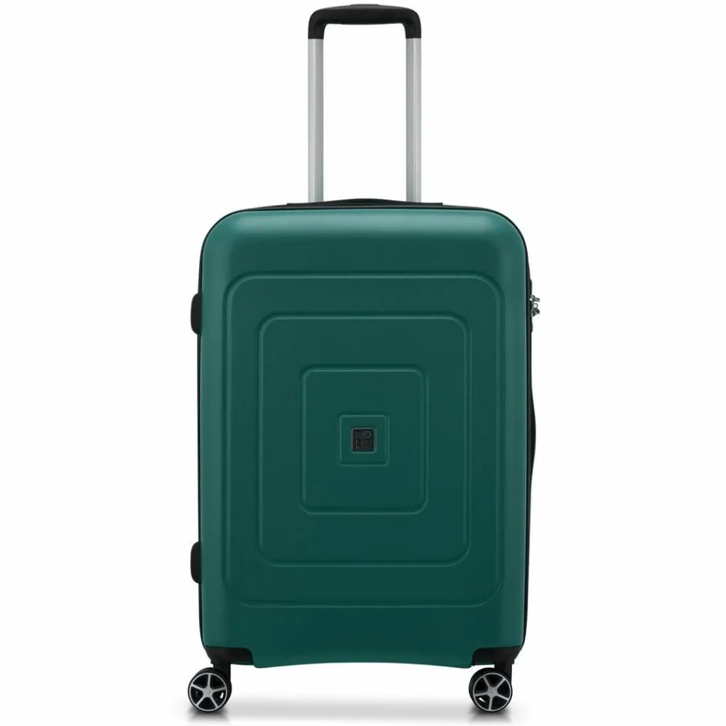 MODO by Roncato 4-Rollen Koffer|Hartgepäck<Nebula 4 Rollen Trolley 66 cm green bottle