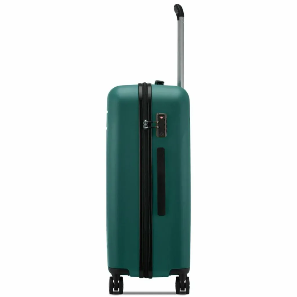 MODO by Roncato 4-Rollen Koffer|Hartgepäck<Nebula 4 Rollen Trolley 66 cm green bottle