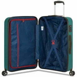 MODO by Roncato 4-Rollen Koffer|Hartgepäck<Nebula 4 Rollen Trolley 66 cm green bottle