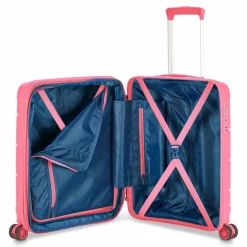 Outlet MODO by Roncato Starlight 3.0 4 Rollen Kofferset 3-teilig mit Dehnfalte coral pink