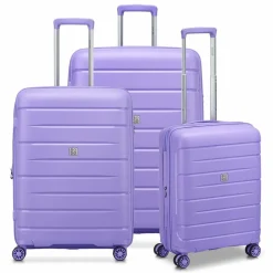 MODO by Roncato Koffersets Als Hartgepäck|Koffersets 3-Teilig<Starlight 3.0 4 Rollen Kofferset 3-teilig mit Dehnfalte lavander