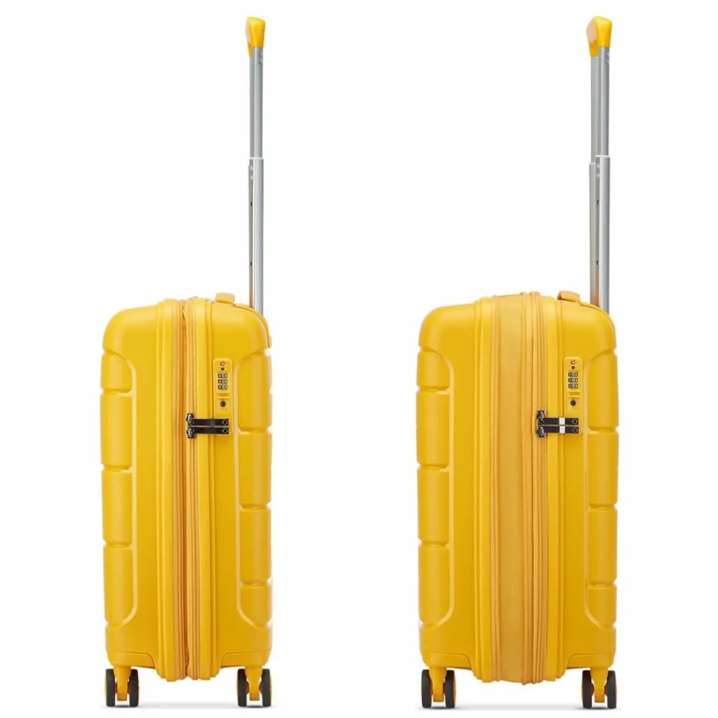 MODO by Roncato Hartgepäck Kabinengepäck|4-Rollen Kabinentrolleys<Starlight 3.0 4 Rollen Kabinentrolley 55 cm mit Dehnfalte honey