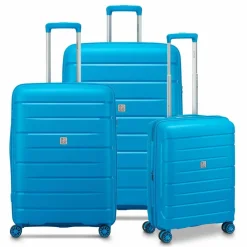 MODO by Roncato Koffersets Als Hartgepäck|Koffersets 3-Teilig<Starlight 3.0 4 Rollen Kofferset 3-teilig mit Dehnfalte turquoise