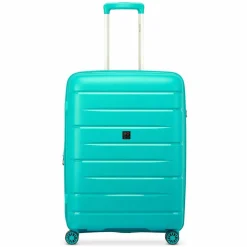 Clearance MODO by Roncato Starlight 3.0 4 Rollen Trolley 66 cm mit Dehnfalte mint green