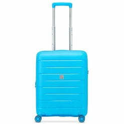MODO by Roncato Hartgepäck Kabinengepäck|4-Rollen Kabinentrolleys<Starlight 3.0 4 Rollen Kabinentrolley 55 cm mit Dehnfalte light blue