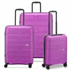 New MODO by Roncato Supernova 2.0 4 Rollen Kofferset 3-teilig violet