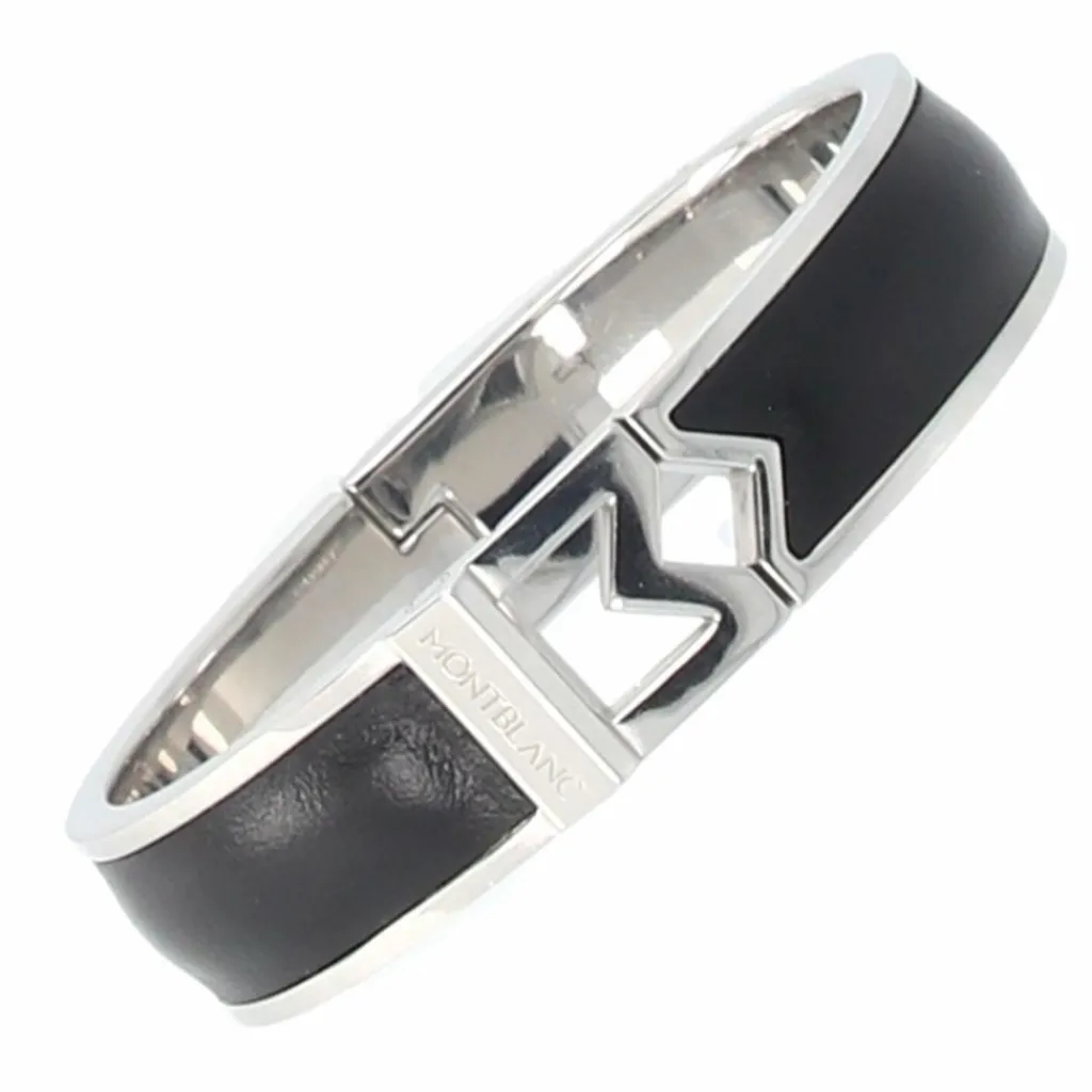 Clearance Montblanc M Logo Armreif 19 cm black