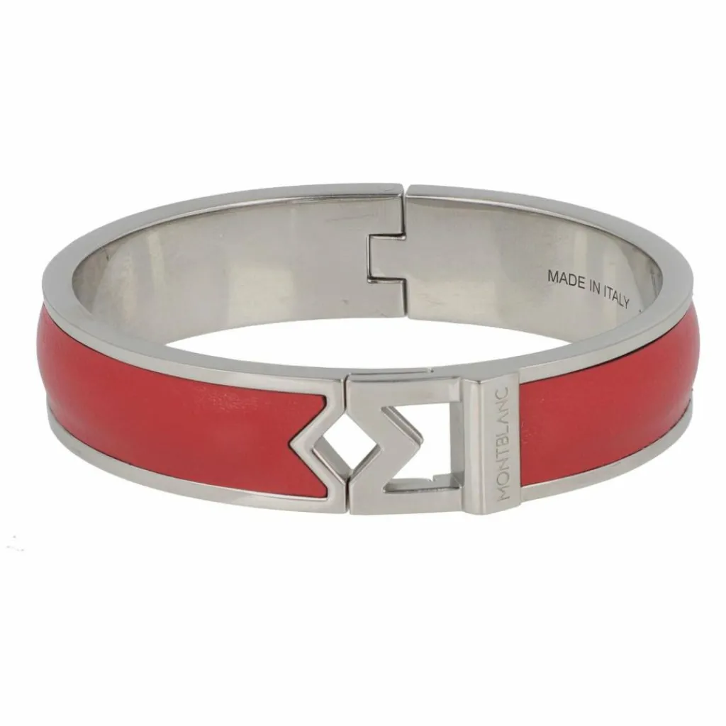 Montblanc Armbänder<M Logo Armreif 25 cm red