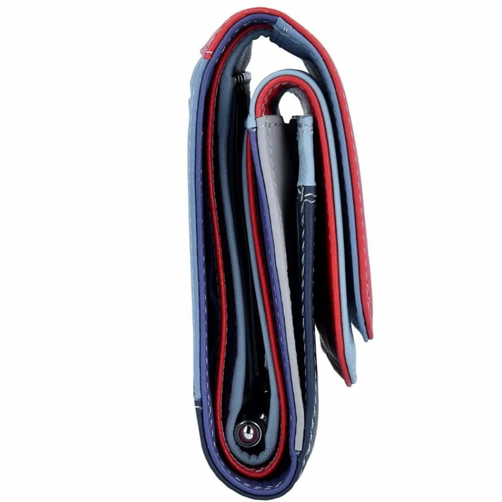 Damen Mywalit Double Flap Wallet Geldbörse Leder 13 cm