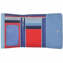 Damen Mywalit Double Flap Wallet Geldbörse Leder 13 cm