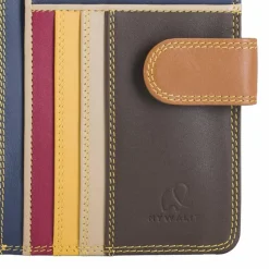 Mywalit Damengeldbörsen Hochformat<Geldbörse Leder 14 cm bosco