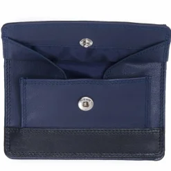 Sale Mywalit Geldbörse Leder 10 cm black/blue