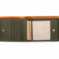 Mywalit Herrengeldbörsen Querformat<Geldbörse RFID Leder 12 cm tan/olive