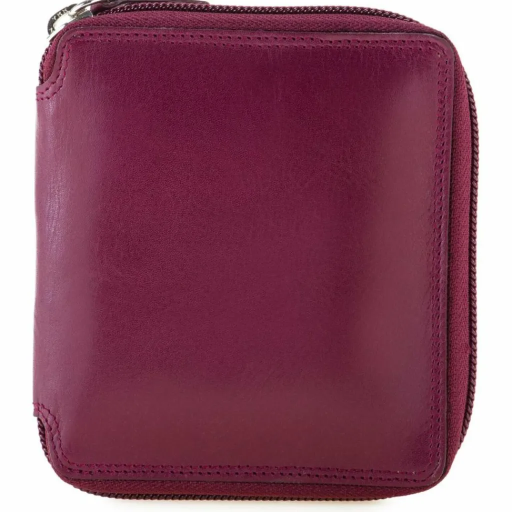 Mywalit Herrengeldbörsen Hochformat<Geldbörse RFID Leder 10 cm burgundy/sea