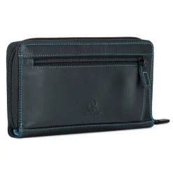 Mywalit Damengeldbörsen Querformat<Geldbörse RFID Schutz Leder 20 cm black-pace