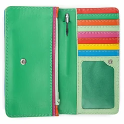 Damen Mywalit Medium Matinee Wallet Geldbörse Leder 17 cm