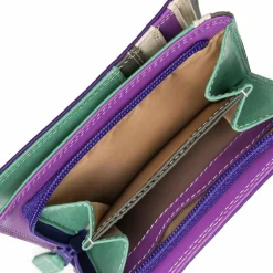 Damen Mywalit Medium Wallet Geldbörse Leder 11 cm