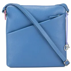 Mywalit Umhängetaschen<Milano Umhängetasche Leder 24 cm pitch blue